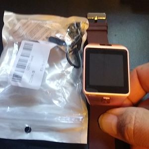 Smart watch with charging cable